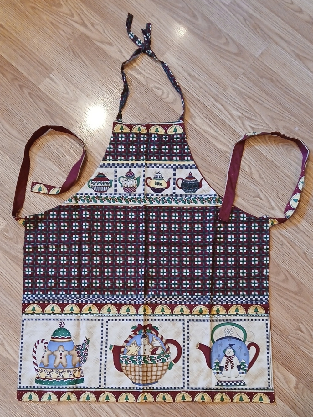 Handmade Christmas Apron